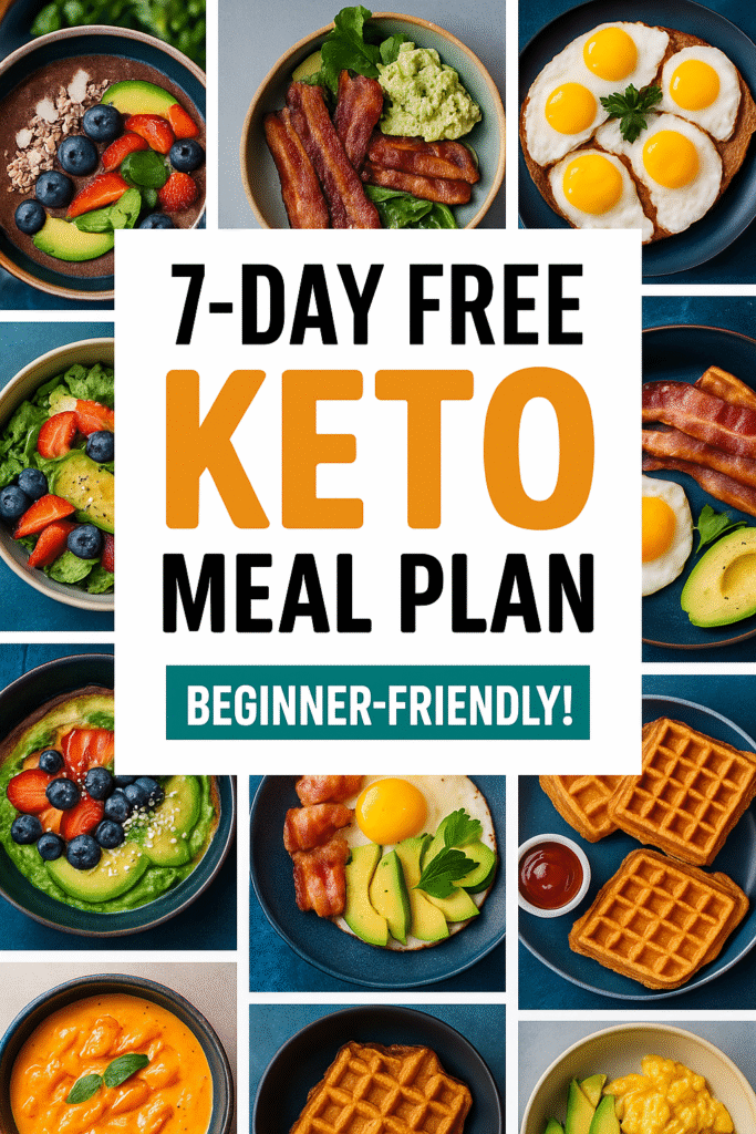 Plate of Easy Keto Breakfast for beginners